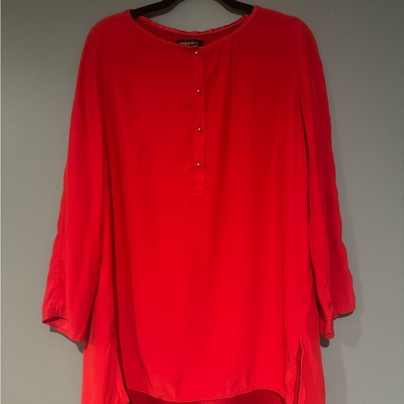 Lafayette‎ 148 New York Scarlet Blouse - Picture 10 of 16